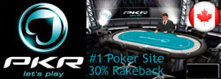 PKR Rakeback Canada